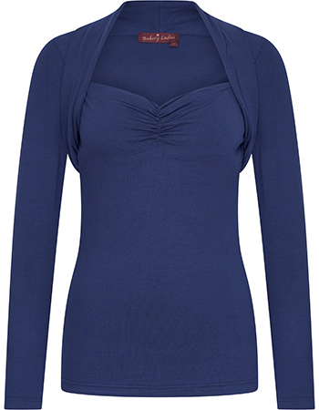 Longsleeve Bolero Midnight Blue