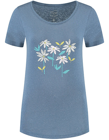 T&#8209;shirt Spring Garden Blauw
