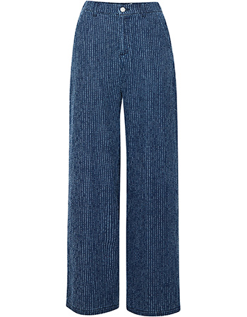 Pantalon Bykanilla Mid Blue Denim