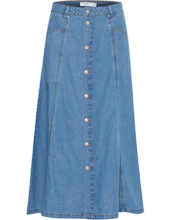 Rok Bykapuca Mid Blue Denim