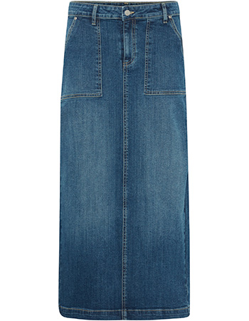 Rok Bykomma Mid Blue Denim