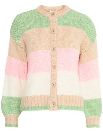 Cardigan Byonero Striped Roseate Spoonbill Mix