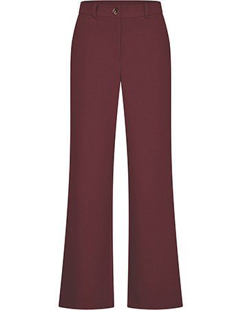 Pantalon Lola Wide Leg  Bordeaux