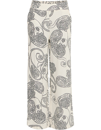 Pantalon Froline Paisley Black White