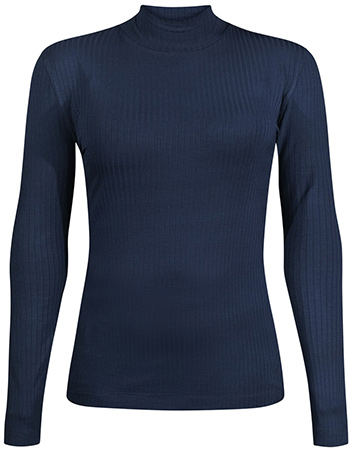 Longsleeve Col Weak Blauw