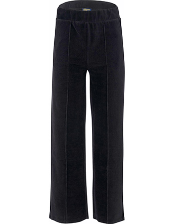 Pantalon Hailey Rib Velour Black