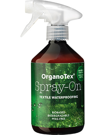 Biologisch Spray On Textiel Waterproof 500 ml.