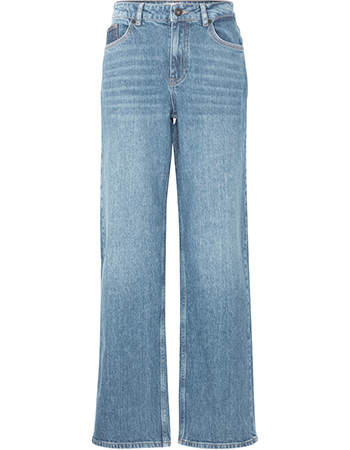 Jeans PzVega Wide Licht Blauw