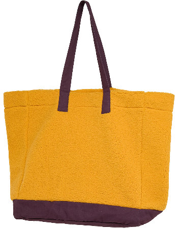 Shopper Sherpa Fleece Golden Spice