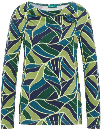 Longsleeve Watervalhals Green Birch