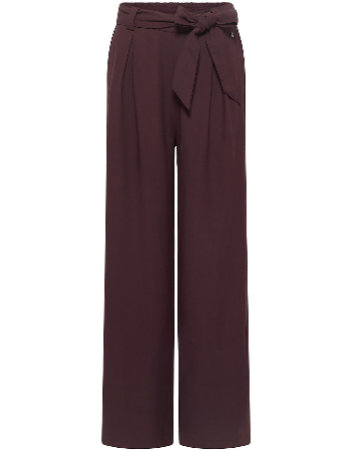 Pantalon Liset Strik Plum