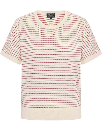 Top Ruby Stripe Red