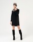 Jurk Nevi Straight Boatneck Black