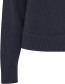 Trui Bymilo Effen Navy Blazer detail