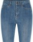 Jeans Dora  Flared Leg Washed Light Blue detail