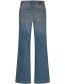 Jeans Lotus Wide Leg Washed Light Blue detail