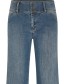 Jeans Lotus Wide Leg Washed Light Blue detail