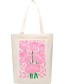 Tote Bag Torekov Magical Flowers Whisper White