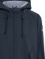 Regenjas Parka Friese TraveBy Lavender Gray detail