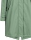 Regenjas Parka Friese TraveBy Hedge Green detail