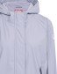 Regenjas Parka Friese Traveby Lavender detail