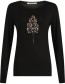 Longsleeve Nature Fall Leaves Black