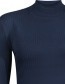 Longsleeve Col Weak Blauw detail