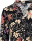 Blouse Anna Botinical Flowers detail