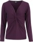 Longsleeve Angela Naval Aubergine