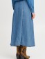 Rok Bykapuca Mid Blue Denim