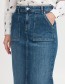 Rok Bykomma Mid Blue Denim