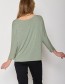 Longsleeve Bird Branch 7/8 ste Pale Green