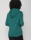 Sweater Nature Leves Hoodie Jungle Green