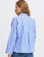 Blouse Pzmaiken Marina Blue Striped