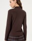 Longsleeve Col Perkins Chocolate