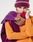 Sjaal Bule Striped Morado