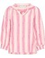 Blouse Hallie Plumeria Stripped Pink