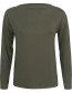 Longsleeve Nebu Boat Neck Verde