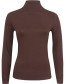 Longsleeve Col Perkins Chocolate