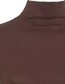 Longsleeve Col Perkins Chocolate detail